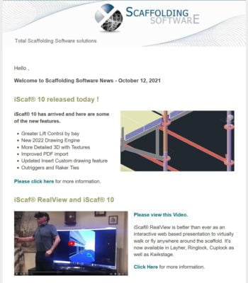 Newsletter 12 Oct 2021