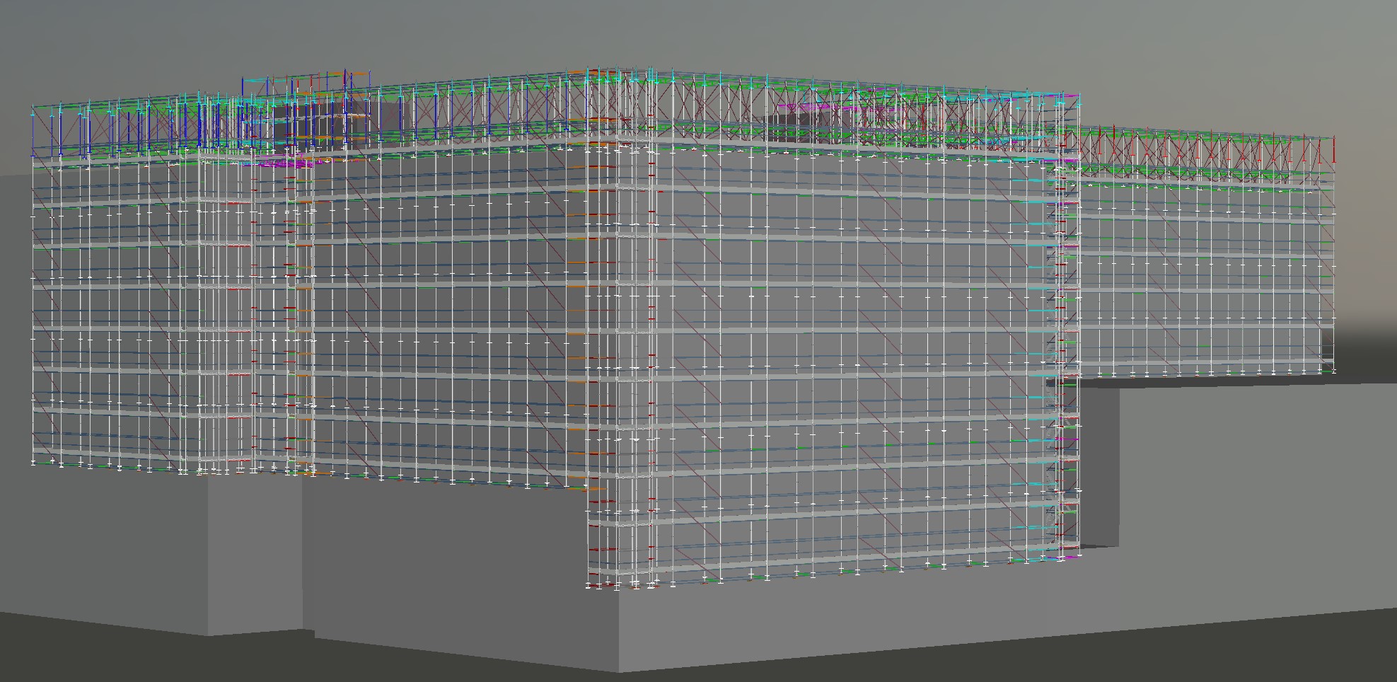 Largest Hanging Scaffold in Southern Hemisphere using iScaf 10.3