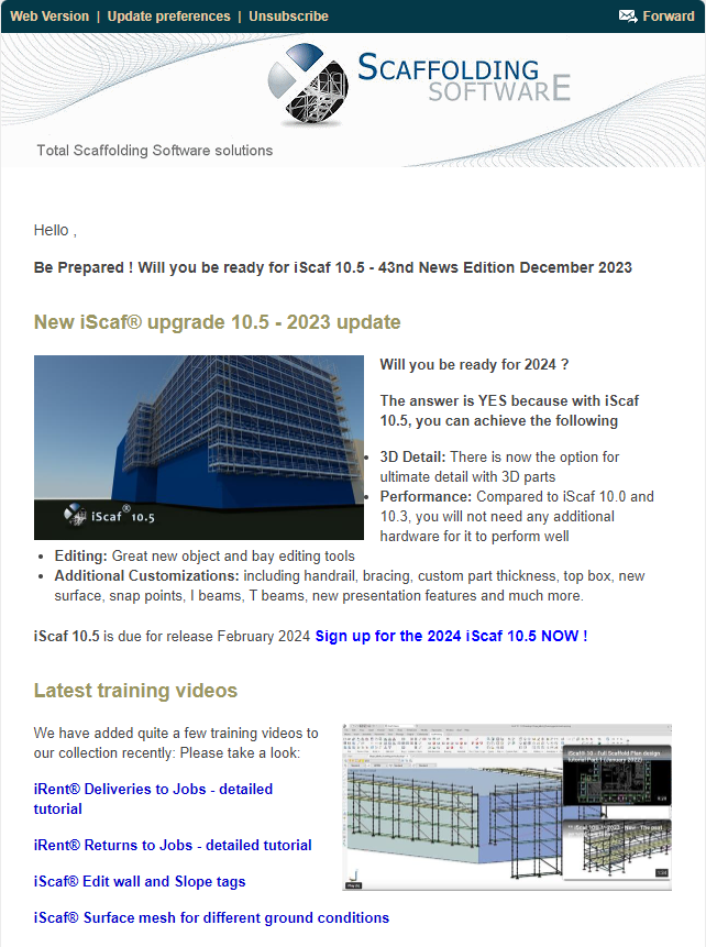 Newsletter 43 - December 2023 Thumbnail