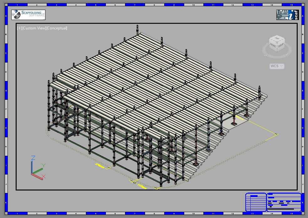 iScaf Stair Case Final 3D